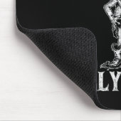 Y'all Mind If I Do Some Lollygagging Funny Cowboy マウスパッド (コーナー)