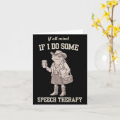 Y'all Mind If I Do Some Speech Therapy Slp Back To カード (黄色い花)