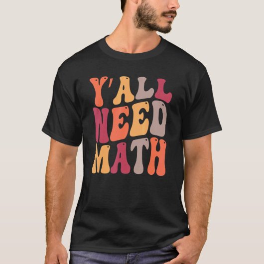 Y'all Need Mathヴィンテージ Tシャツ (正面)