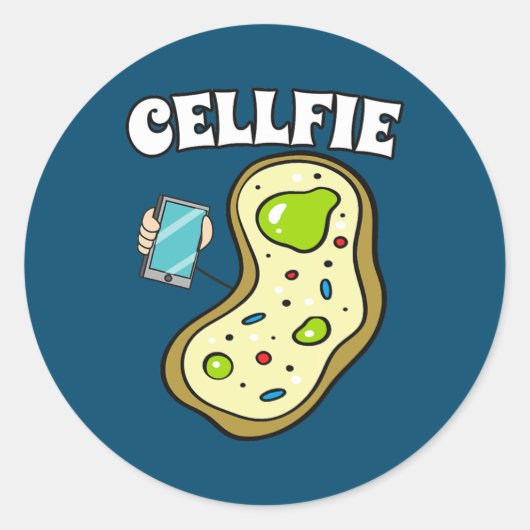 Y'all Need Science Chemistry Biology Physics ラウンドシール (正面)