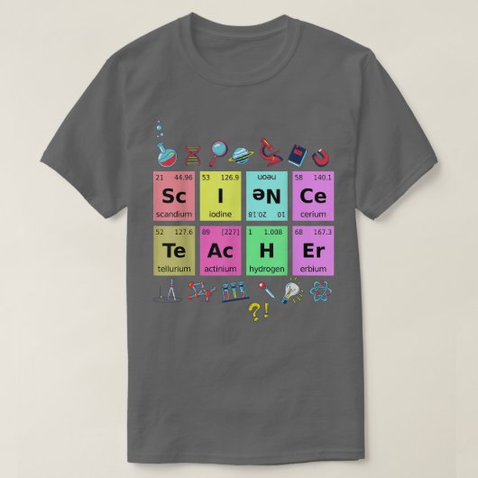 Y'all Need Science Chemistry Biology Physics Teach Tシャツ (デザイン正面)