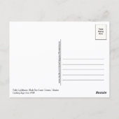 Yalta Lighthouse Ukraine, Black Sea Coast Postcard ポストカード (裏面)