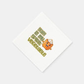 Yam Is My Spirit Vegetable Funny Playful Mood スタンダードカクテルナプキン (角)