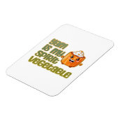 Yam Is My Spirit Vegetable Funny Playful Mood マグネット (左側)