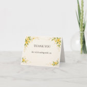 Yamabuki Thank You Card サンキューカード (正面)