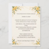 Yamabuki Wedding Invitation 招待状 (正面)