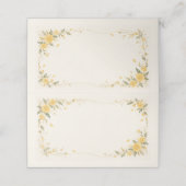 Yamabuki Wedding Place Card プレイスカード (外部開封)
