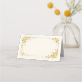 Yamabuki Wedding Place Card プレイスカード (裏面)