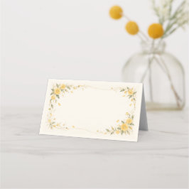 Yamabuki Wedding Place Card プレイスカード