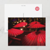 "Yamaga Tourou Festival in Kumamoto"（山鹿灯籠浪漫・熊本）日本 ポストカード (正面/裏面)