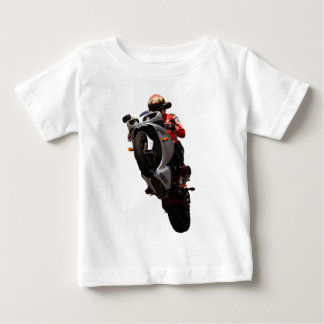 Yamaha R1のwheelie ベビーTシャツ