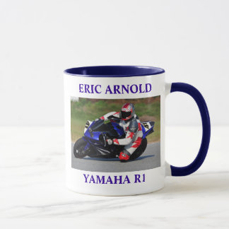 Yamaha R1エリックアーノルドJenningsGPのコーヒー・マグ マグカップ