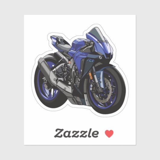 Yamaha R1 cute style シール (シート)