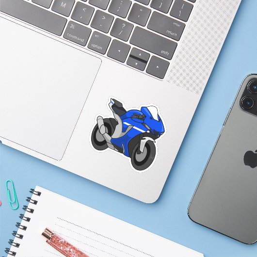 Yamaha R1 simple style シール (ノートパソコンとiPhone)