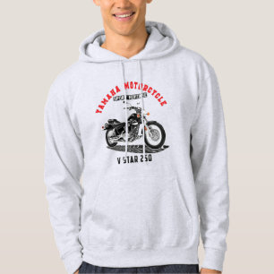 YAMAHA V STAR 250デザイナーカスタムアパレルTシャツ パーカ