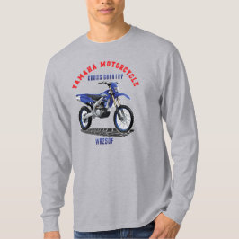 YAMAHA WR250FカスタムデザイナTシャツ Tシャツ