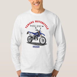 YAMAHA WR250RカスタムデザイナTシャツ Tシャツ