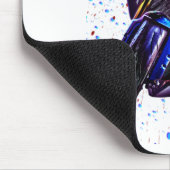 Yamaha YZF R1の芸術のプリント マウスパッド (コーナー)