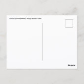 Yamato Japanese Battleship Vintage Maritime Poster ポストカード (裏面)