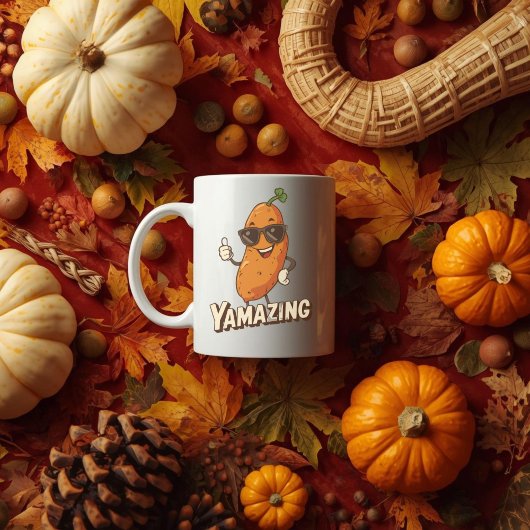 Yamazing - Funny Sweet Potato Thanksgiving Pun  コーヒーマグカップ