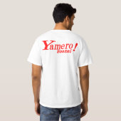 yamero  zoozei-やめろ増税 ー 両面プリント tシャツ (裏面フル)