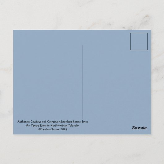 Yampa River - Western Travel ポストカード (裏面)
