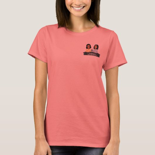 YandBPodcast女性用Tシャツ(ショートスリーブ) Tシャツ (正面)