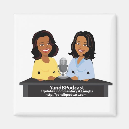 YandBPodcast磁石 マグネット (正面)