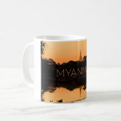 Yangon, Myanmar Travel Mug コーヒーマグカップ (正面左)