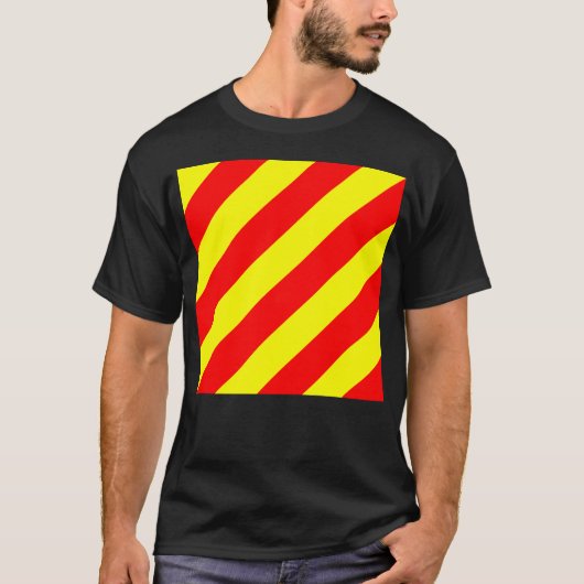 Yankee 国際信号旗 tシャツ (正面)