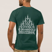 YANT仏のアジア芸術のデザイン Tシャツ (裏面)