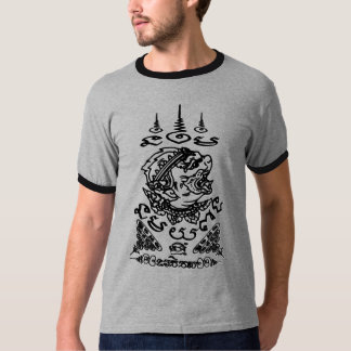 YANT仏のアジア芸術はHANUMANを設計します Tシャツ