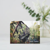 Yanticの橋はノーリッジ、コネチカット落ちます ポストカード (スタンド正面)