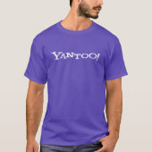 Yantoo - パロディブランドロゴ検索エンジン tシャツ (正面)