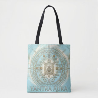 Yantra Aura ブランドロゴ - セレスティアルライトエディション トートバッグ