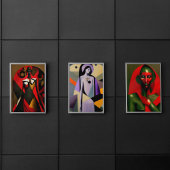 YAO de Exú Celebração do Mensageiro フォトプリント