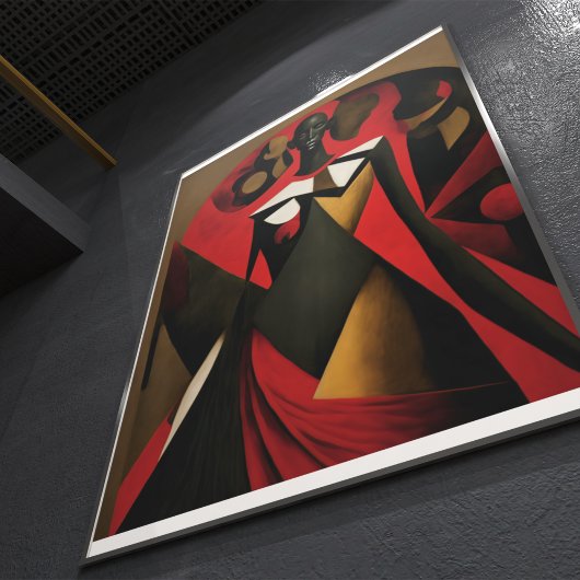 YAO de Exú Celebração do Mensageiro フォトプリント