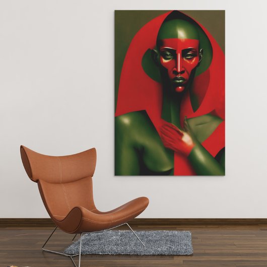 Yao de Ogum Orixá da Força e Determinação フォトプリント