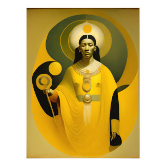 YAO de Oxum A Doçura e a Fertilidade da Umbanda フォトプリント