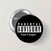 yaoi fangirl 缶バッジ (正面&裏面)