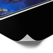 Yapミクロネシア宇宙サテライトアート ポスター (角)