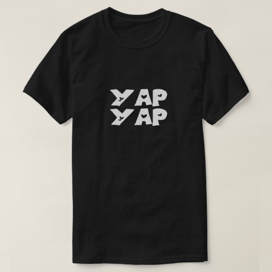 Yap Yap Tシャツ (デザイン正面)