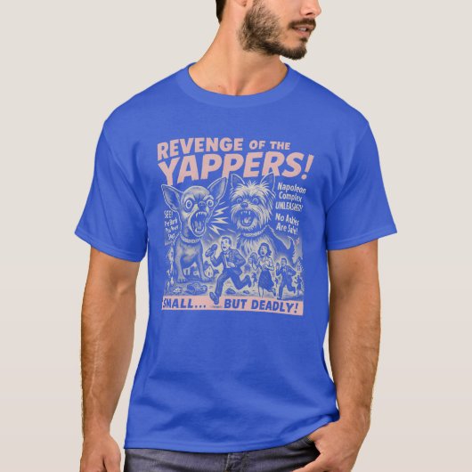 Yapper Revengeiny Dog Movie Poster Halloween boy Tシャツ (正面)