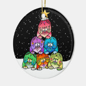 YAPPY CHOWLIDAYSの食事の磁器のオーナメント セラミックオーナメント (左)