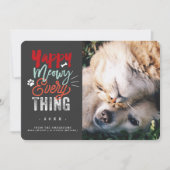 Yappy Meowy Everything Dog and Cat Pet Lover写真 シーズンカード (正面)