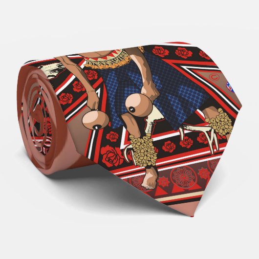 yaquiのシカのダンサーのタイ ネクタイ (ロール)