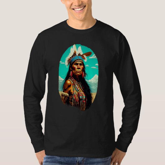Yaqui Nation Native American Yaqui Woman Indigenou Tシャツ (正面)