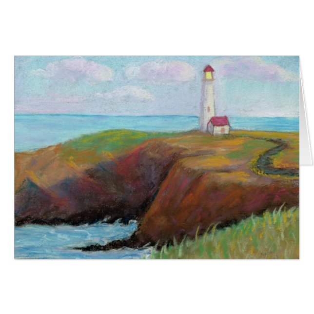 Yaquinaのヘッド灯台 (正面横)