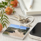 Yaquina Bay州レクリエーションサイト，オレゴン，ニューポート キーホルダー (正面右)