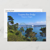 Yaquina Bay Bridge（ヨーポート、オレゴン） ポストカード (正面/裏面)